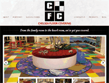 Tablet Screenshot of chelseafloors.com